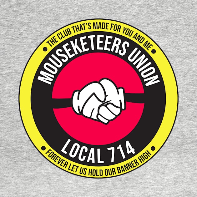 Mouseketeers Union Local 714 by BigThunderDesigns